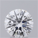 Lab Grown Diamond 2.62 Carats, Round with Ideal Cut, D Color, VVS1 Clarity and Certified by IGI