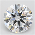 Lab Grown Diamond 2.51 Carats, Round with Ideal Cut, D Color, VVS1 Clarity and Certified by IGI