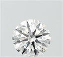 Lab Grown Diamond 2.10 Carats, Round with Ideal Cut, D Color, VVS1 Clarity and Certified by IGI