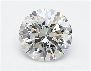 Picture of Natural Diamond 1.00 Carats, Round with Very Good Cut, E Color, I1 Clarity and Certified by GIA