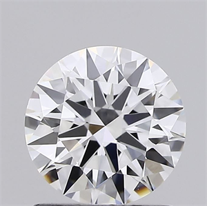 Picture of Lab Grown Diamond 1.21 Carats, Round with Ideal Cut, D Color, VVS2 Clarity and Certified by IGI