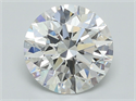 Lab Grown Diamond 5.03 Carats, Round with Ideal Cut, E Color, VVS1 Clarity and Certified by IGI
