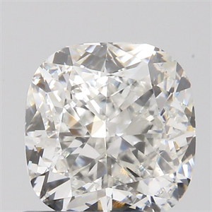 Foto Diamante Natural 0.90 quilates, Del cojín , Color H, claridad VS2 y certificado GIA de