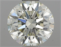 Diamante Natural 0.63 quilates, Redondo , Color K, claridad VVS2 y certificado IGI