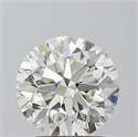 Natural Diamond 2.01 Carats, Round with Very Good Cut, J Color, SI1 Clarity and Certified by GIA