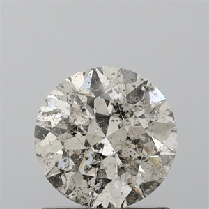 Foto Diamante Natural 1.07 quilates, Redondo , Color K, claridad I1 y certificado IGI de