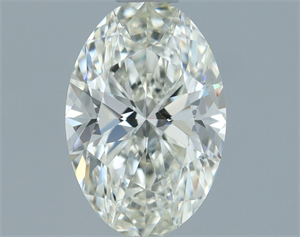 Picture of Natural Diamond 0.91 Carats, Oval with  Cut, H Color, VVS1 Clarity and Certified by IGI