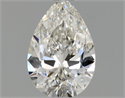 Natural Diamond 0.46 Carats, Pear with  Cut, G Color, VVS1 Clarity and Certified by GIA