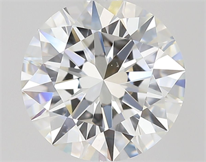Picture of Natural Diamond 1.02 Carats, Round with Excellent Cut, G Color, VS1 Clarity and Certified by GIA