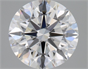 Natural Diamond 1.50 Carats, Round with Excellent Cut, E Color, VS2 Clarity and Certified by GIA