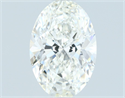 Natural Diamond 1.00 Carats, Oval with  Cut, G Color, VS1 Clarity and Certified by IGI