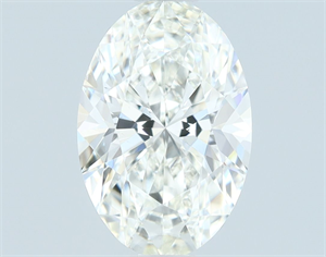 Picture of Natural Diamond 1.00 Carats, Oval with  Cut, G Color, VS1 Clarity and Certified by IGI
