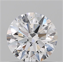 Natural Diamond 0.80 Carats, Round with Excellent Cut, E Color, VVS2 Clarity and Certified by GIA