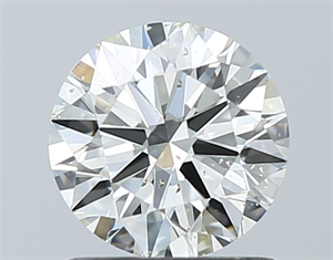 Foto Diamante Natural 1.02 quilates, Redondo , Color H, claridad SI2 y certificado IGI de