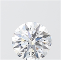 Lab Grown Diamond 1.01 Carats, Round with Ideal Cut, D Color, VS1 Clarity and Certified by IGI