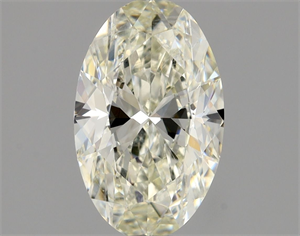 Picture of Natural Diamond 0.90 Carats, Oval with  Cut, K Color, SI1 Clarity and Certified by GIA