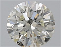 Natural Diamond 1.20 Carats, Round with Excellent Cut, K Color, VS2 Clarity and Certified by GIA