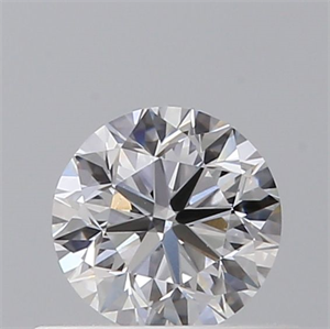 Foto Diamante Natural 0.40 quilates, Redondo , Color D, claridad VS1 y certificado GIA de