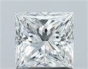 Diamante Natural 1.01 quilates, Princesa , Color E, claridad VS1 y certificado GIA