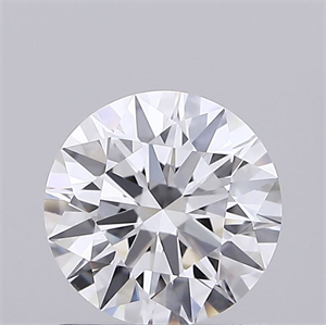 Picture of Lab Grown Diamond 0.83 Carats, Round with Ideal Cut, D Color, VVS2 Clarity and Certified by IGI