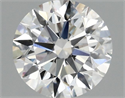 Lab Grown Diamond 1.49 Carats, Round with Excellent Cut, E Color, VS1 Clarity and Certified by IGI