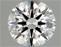 Diamante Natural 0.44 quilates, Redondo , Color F, claridad VVS1 y certificado GIA