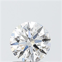 Del inventario de diamantes de laboratorio, 1.07 quilates, Redondo , Color F, claridad VVS2 y certificado IGI
