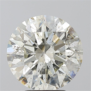 Picture of Natural Diamond 4.01 Carats, Round with Excellent Cut, I Color, SI2 Clarity and Certified by IGI
