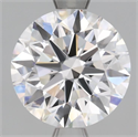 Lab Grown Diamond 2.02 Carats, Round with Ideal Cut, D Color, VVS1 Clarity and Certified by IGI