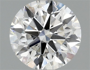 Picture of Lab Grown Diamond 1.10 Carats, Round with Excellent Cut, E Color, VS2 Clarity and Certified by IGI