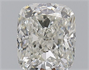Natural Diamond 0.75 Carats, Cushion with  Cut, I Color, VS2 Clarity and Certified by GIA