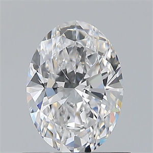 Picture of Natural Diamond 0.70 Carats, Oval with  Cut, D Color, VVS2 Clarity and Certified by GIA