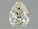 Natural Diamond 1.50 Carats, Pear with  Cut, L Color, SI2 Clarity and Certified by GIA