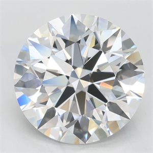 Picture of Lab Grown Diamond 4.44 Carats, Round with Excellent Cut, D Color, VVS1 Clarity and Certified by GIA