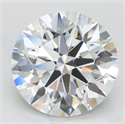 Del inventario de diamantes de laboratorio, 4.44 quilates, Redondo , Color D, claridad VVS1 y certificado GIA