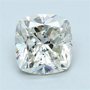 Picture of Natural Diamond 1.50 Carats, Cushion with  Cut, I Color, SI1 Clarity and Certified by GIA