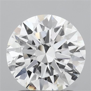 Picture of Lab Grown Diamond 1.50 Carats, Round with Excellent Cut, E Color, VS1 Clarity and Certified by IGI