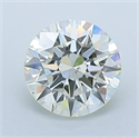 Natural Diamond 1.00 Carats, Round with Excellent Cut, K Color, VS2 Clarity and Certified by GIA