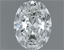 Diamante Natural 1.00 quilates, Ovalado , Color F, claridad I1 y certificado GIA