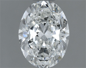 Foto Diamante Natural 1.00 quilates, Ovalado , Color F, claridad I1 y certificado GIA de
