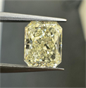 Natural Diamond 1.00 Carats, Radiant with  Cut, N Color, VS2 Clarity and Certified by GIA