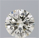 Diamante Natural 0.40 quilates, Redondo , Color K, claridad VVS2 y certificado IGI
