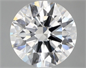 Del inventario de diamantes de laboratorio, 2.04 quilates, Redondo , Color D, claridad VVS2 y certificado IGI