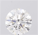 Del inventario de diamantes de laboratorio, 1.55 quilates, Redondo , Color E, claridad VVS2 y certificado IGI