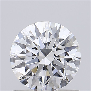 Picture of Lab Grown Diamond 0.70 Carats, Round with Ideal Cut, D Color, VVS2 Clarity and Certified by IGI