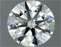 Diamante Natural 1.01 quilates, Redondo , Color L, claridad VS1 y certificado IGI