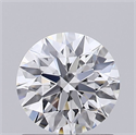 Del inventario de diamantes de laboratorio, 0.83 quilates, Redondo , Color D, claridad VVS2 y certificado IGI