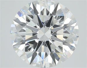 Picture of Lab Grown Diamond 4.54 Carats, Round with Ideal Cut, E Color, VVS1 Clarity and Certified by IGI