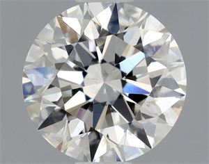 Picture of Natural Diamond 0.70 Carats, Round with Excellent Cut, G Color, SI2 Clarity and Certified by GIA