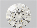 Natural Diamond 0.50 Carats, Round with Excellent Cut, G Color, VVS1 Clarity and Certified by IGI